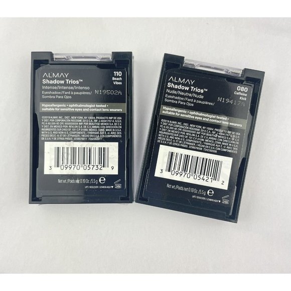 2-Almay Eye Trio Eyeshadow ~Beach vibes & Caffeine Kick - Picture 5 of 6